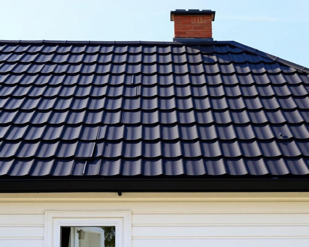 Takbyte med ny tegelpanna — Efter
