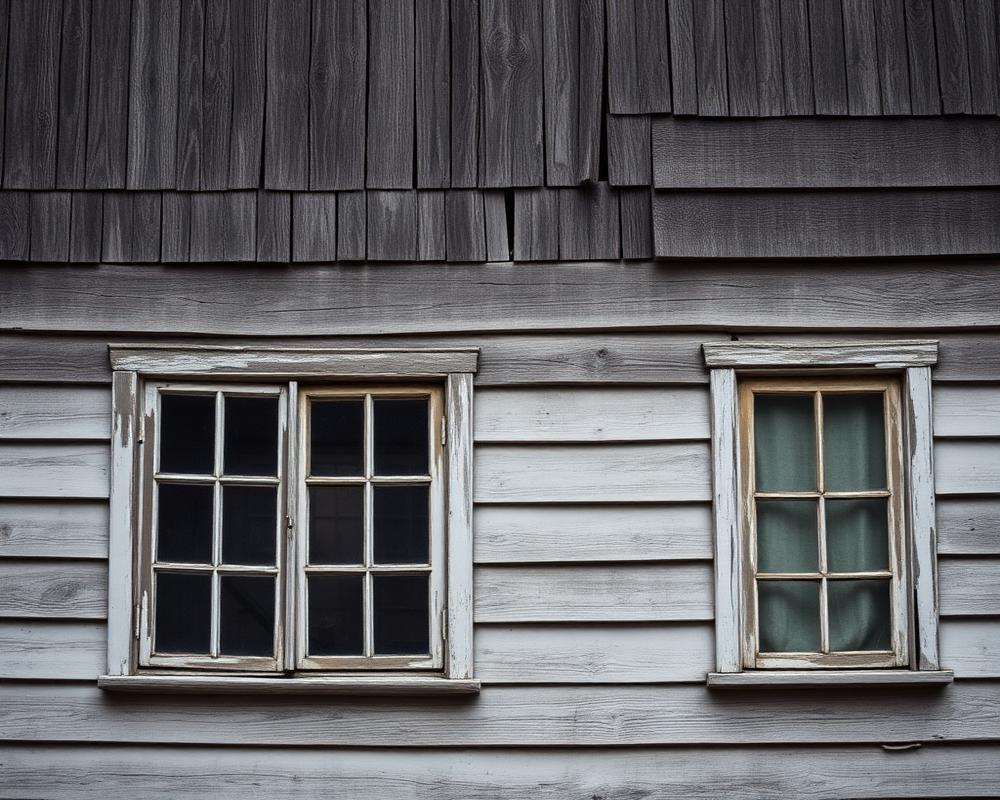 Fasadrenovering — villa — Före